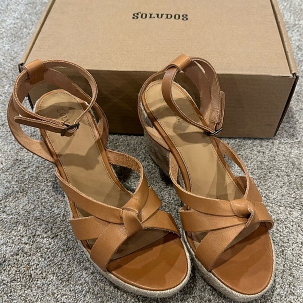 Soludos wedges size 9